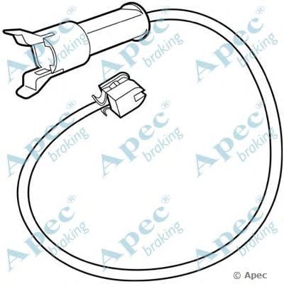 APEC BRAKING wir5111 -  Указатель износа, накладка тормозной колодки
